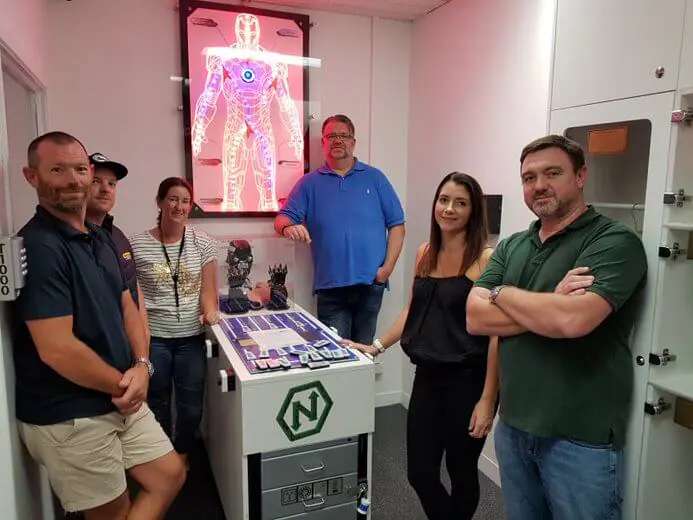 CNH Industrial Australia in our Undetected escape room for some corporate team building