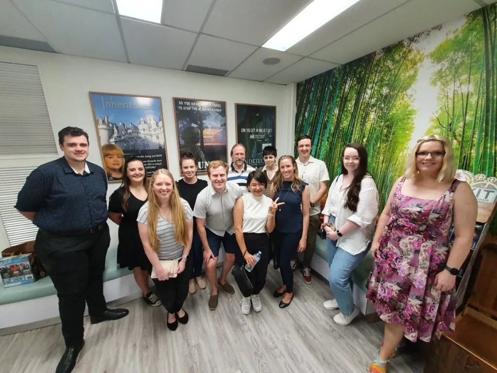 The team from Mind Flare visiting us for some Team bonding activities in Penrith