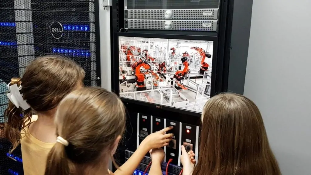 Kids solving puzzles together during a school holiday escape room in Penrith.